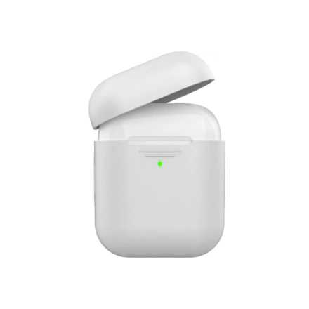 Чохол AHASTYLE дуо ​​для Apple AirPods - White (AHA-02020-WHT)